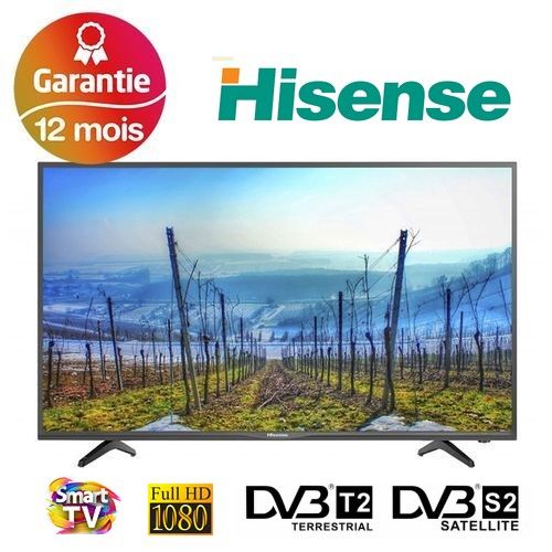 Hisense تلفزيون ذكي 49 بوصة ، 49 A5700PW LED FHD + كارت SMART PLUS  سنة 