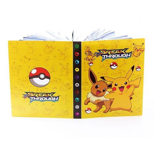 Cahier range cartes EB08 80 cartes POKEMON : le cahier à Prix Carrefour