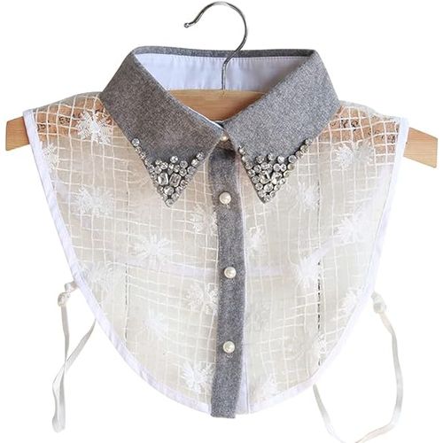 Generic Col Chemise Broderie Dentelle Faux Cols Pour Femmes a prix pas cher Jumia Maroc