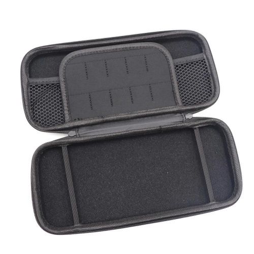 product_image_name-Generic-Pochette rigide Compatible pour Nintendo Switch V1, V2, Lite et Oled - pochete Noir-2