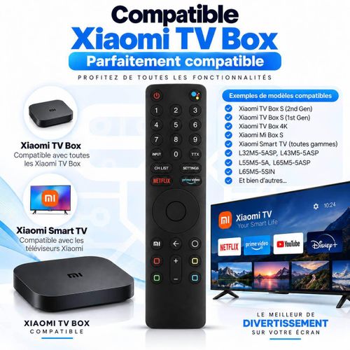 Generic جهاز تحكم بلوتوث متوافق مع Xiaomi TV Box مع Google Assistant - image 4