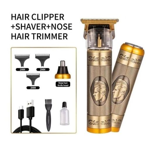 product_image_name-Generic-Rasoir T50 Électrique 3 en 1 Rechargeable – Tondeuse et Trimmer pour Homme et Femme-7