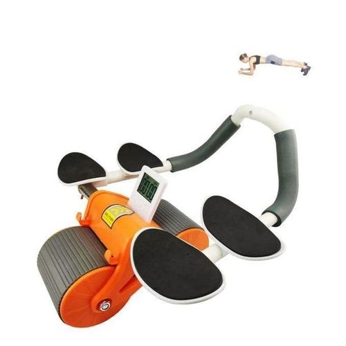 product_image_name-Generic-Exerciseur Roue abdominale 2en1 avec support de coude, minuterie d'entraînement, rebond automatique-3