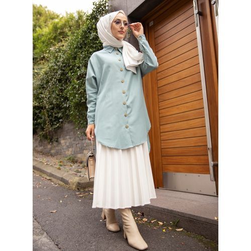 product_image_name-Modanisa-Vert menthe - Col franais - - Tunique - Tofisa._-1