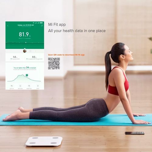 ATA JIA-Balance de graisse Linge 2, originale, pour maison connectée,  composition du corps, avec application Mi Fit, Bluetooth 5.0, moniteur  d'affichage LED - AliExpress