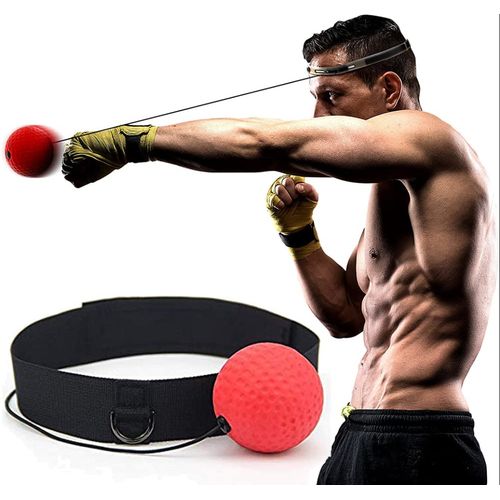 Generic Balles de boxe Punch React, Accessoires de boxe Portable, avec  bandeau à prix pas cher