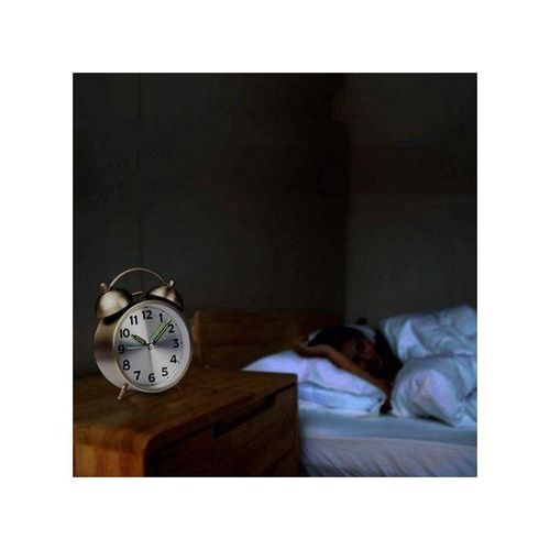 product_image_name-Generic-Réveil Silencieux Double Cloche,décor de chambre à coucher, réveil Portable-3