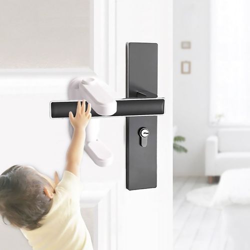 Serrure à levier de porte (2 Pack) Portes à l'épreuve des enfants