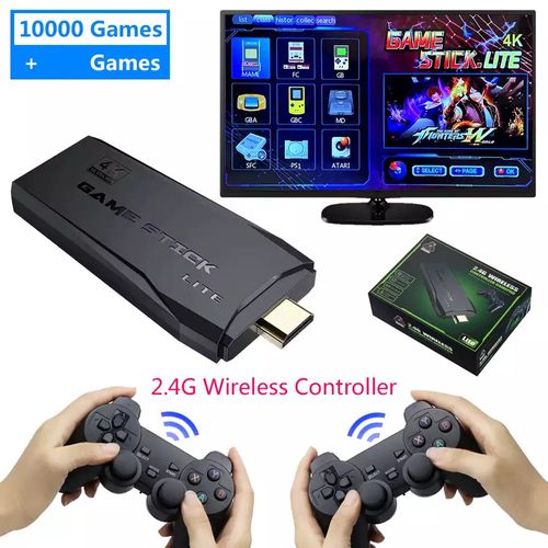 Generic Console de jeu vidéo avec Double manette sans fil(10000 jeux) à  prix pas cher