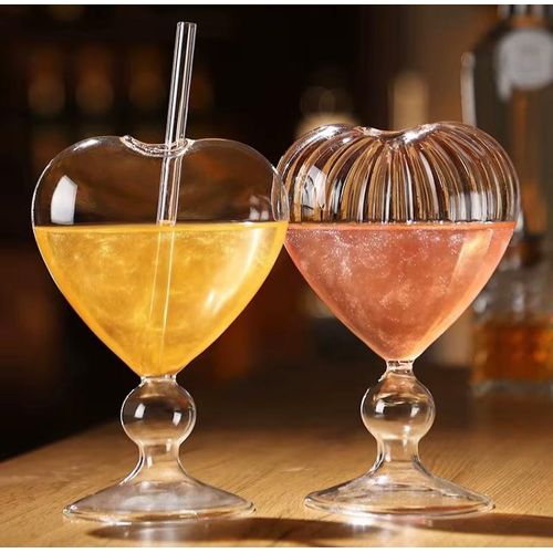 product_image_name-Generic-Verres de jus en Forme de Cœur 6 pièce 210 ml-2