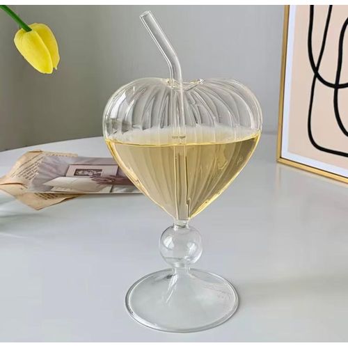 product_image_name-Generic-Verres de jus en Forme de Cœur 6 pièce 210 ml-5