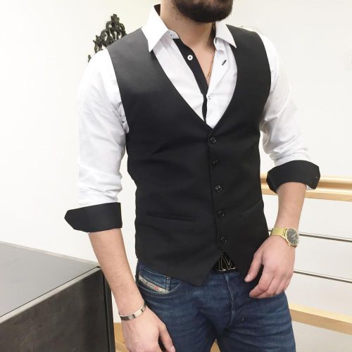 Generic Gilet de costume noir pour homme a prix pas cher Jumia Maroc