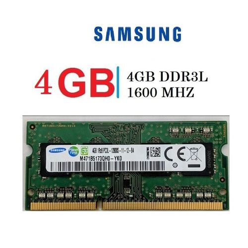 Samsung RAM pour pc portable/ Bureau mini 4gb DDR3 1600mhz PC3