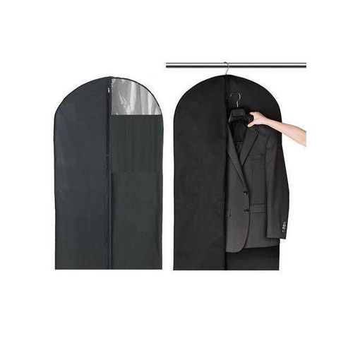 product_image_name-Generic-2 PCS, Sac housses de protection pour costumes avec fenêtre transparente-1
