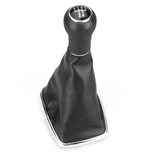 Cergrey Pommeau de levier de vitesse Gaitor Boot noir anti-poussière  couvercle 5 vitesses pour VW Bora Golf, changement de vitesse pour VW,  bouton de changement de vitesse automatique 5 vitesses 