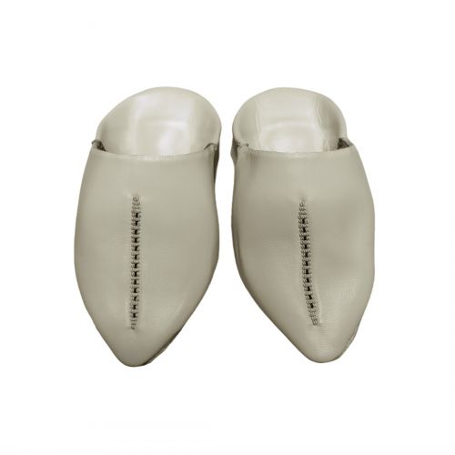 Generic Babouche marocain homme en cuir Blanc Casse a prix pas cher Jumia Maroc