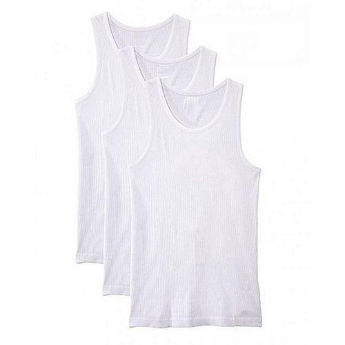 Generic Pack 3 Debardeur Homme Blanc Coton Solide Sous Vetement a prix pas cher Jumia Maroc