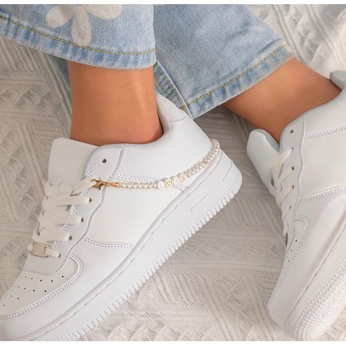 product_image_name-Generic-Chaînes à chaussures White & Gold Love + Sticker choose-3