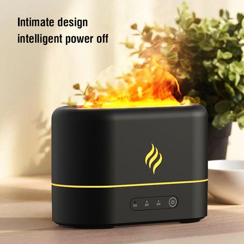 Diffuseur D'huile Essentielle Et D'arôme De Flamme Volcanique 130ml,  Humidificateur D'air Portable Usb Avec Veilleuse Couleur Brumisateur Led -  Humidificateurs - AliExpress