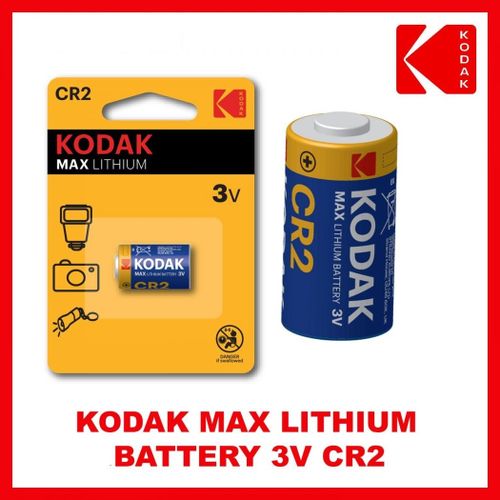 Kodak CR2 Pile 3 volts Batterie Max Lithium // Pour Appareil Photo // Pile  CR2 3V à prix pas cher