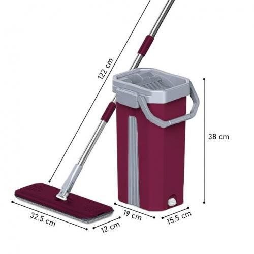 product_image_name-Generic-ممسحة مع دلو سعة كبيرة للتنظيف الاحترافي + 5 ممسحة-4