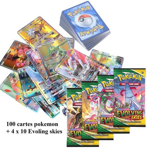 LOT DE 50 CARTES POKEMON