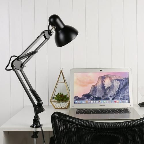 Generic Lampe de bureau réglable table de lecture moderne Luminaire LED+ ampoule gratuite à prix pas cher