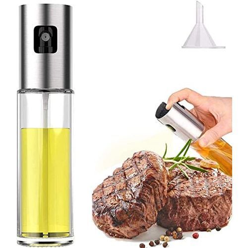 Generic Vaporisateur d'huile de cuisson, bouteille et Distributeur d'huile  et vinaigre, pulvérisateur et spray en verre - 100 ml à prix pas cher