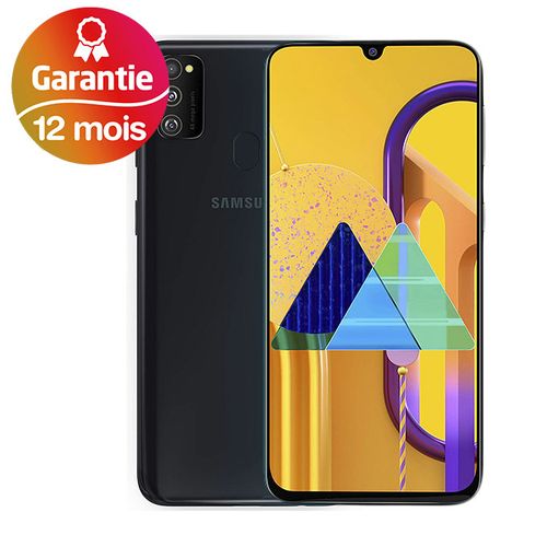 Samsung Galaxy M30s 4G 6.4&quot; (4Go, 64Go) Android - 48MP+8MP+5MP/16MP -6000mAh - Noir