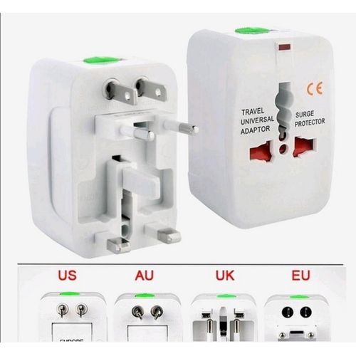 Prise Adaptateur Electrique Universelle UK US EU AU Vers EU Voyage