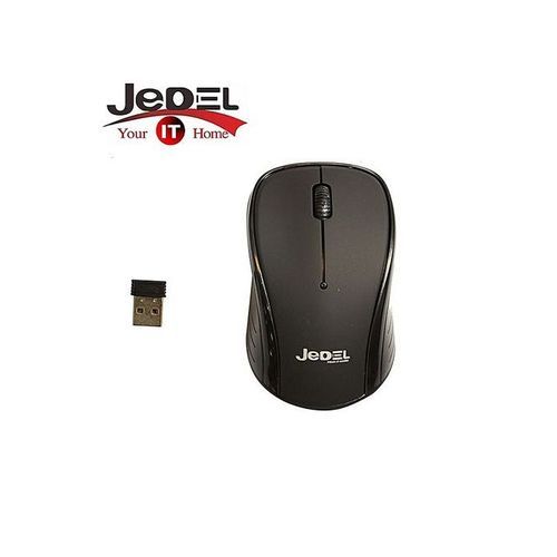 Jedel Souris Sans Fil - Souris Bluetooth - Noir + Récepteur Wifi 2.4 Ghz à  prix pas cher