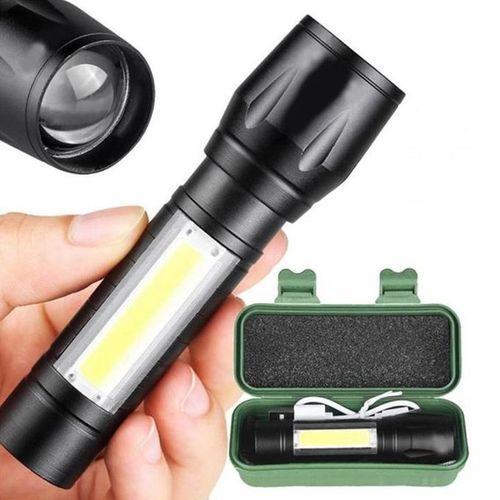 Lampe de poche rechargeable mini torche LED 