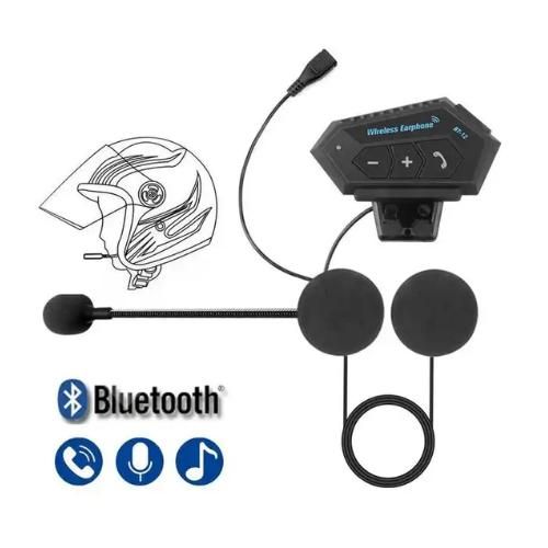 product_image_name-Generic-Kit Bluetooth Casque Moto BT12 – Intercom Mains Libres Musique GPSS Micro Antibruit-1
