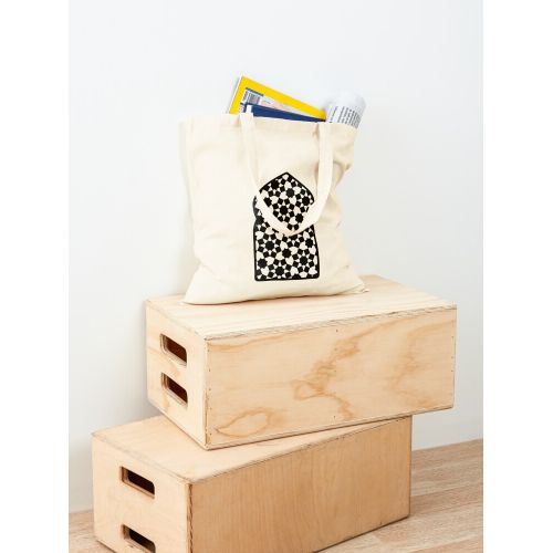 product_image_name-Generic-حقيبة يد قطن كلاسيكية من باب الزليج المغربي-2