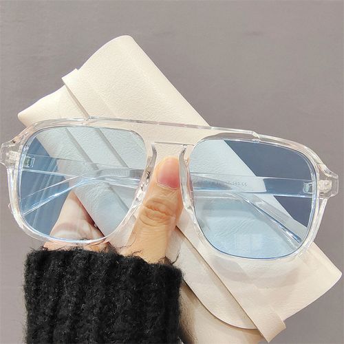 Generic Lunettes de soleil classique a grandes monture transparent luxe pour Femmes UV400 a prix pas cher Jumia Maroc
