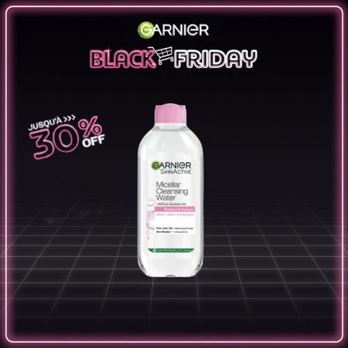 Garnier Skin Active - Eau micellaire démaquillante tout en 1 Peaux  Sensibles - 400ml à prix pas cher