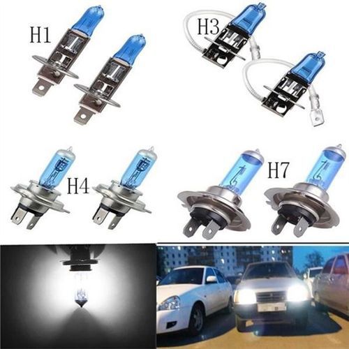 2 PCS Ampoule H4 led, Phare 12V moto/voiture, Phare De Ampoules