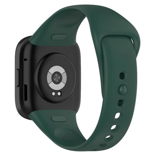 Boîtier de protection de bracelet de montre 2 en 1 adapté à Redmi Watch 3  Silicone réglable boîtier de bracelet de remplacement