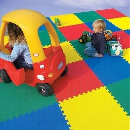 couleur WJ3764GF taille 16 pièces Tapis de jeu en mousse EVA pour bébé,  Puzzle pour enfants, tapis de sol rampant doux, jouets pour bébé, exercice  pour enfant, carreaux de sol 30x30x1CM