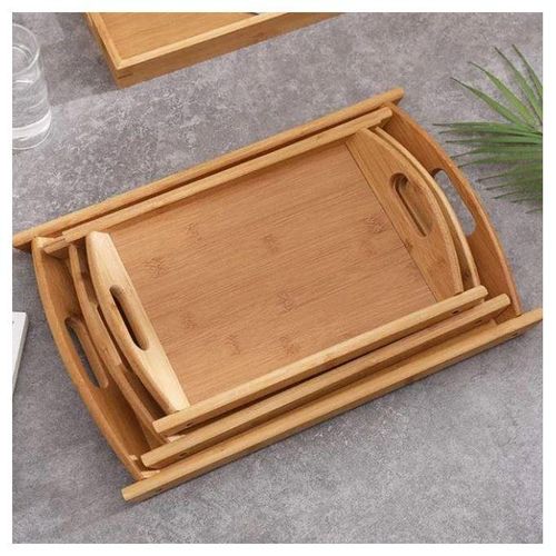 product_image_name-Generic-مجموعة من 3 صواني خشبية بمقبض قوي للقهوة والشاي والإفطار-3