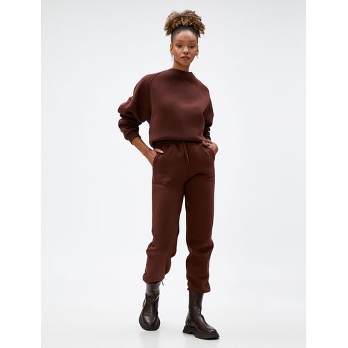 Jogging marron femme best sale