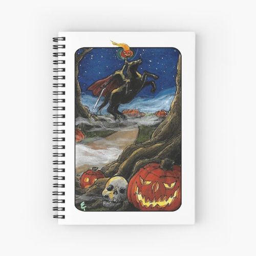 product_image_name-Generic-Villain Clans - Headless Horseman Spiral Notebook Bloc note-1