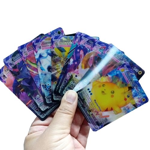 Pokemon carte Pokémon Gold 3D 10 Cartes rare VMAX-MULTI COLOURE à prix pas  cher
