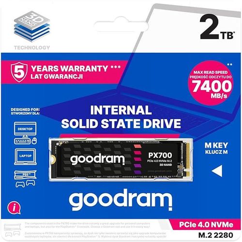 product_image_name-Goodram-SSD M.2 NVME 2TB PX700 2280 PCIe Gen 4x4 (7400MB/s)-1