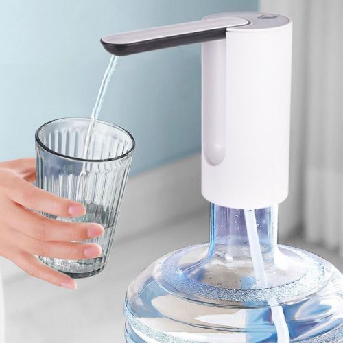 Pompe à bouteille d'eau, distributeur de pompe à eau Pompe à eau  rechargeable Distributeur de pompe à eau à un bouton (livraison gratuite)