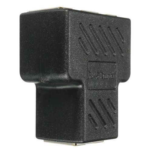 Generic adaptateur diviseur Port RJ45 spliter Port RJ45 LAN Ethernet rj45  split 1 en 2 à prix pas cher