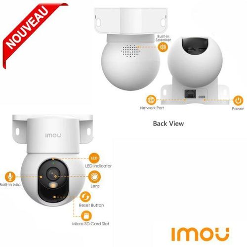 product_image_name-Generic-imou Caméra Ranger IP Dôme Motorisée WiFi 5MP avec IA, suivi automatique, sirène et microphone intégrés-2