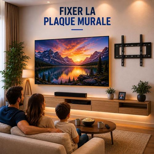 Generic Support TV Support Mural Fix 40''-80'' - image 4