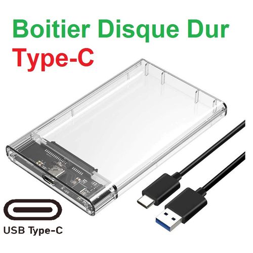 Boîtier de disque Dur 2.5 Externe USB 3.0 SATA HDD/SSD