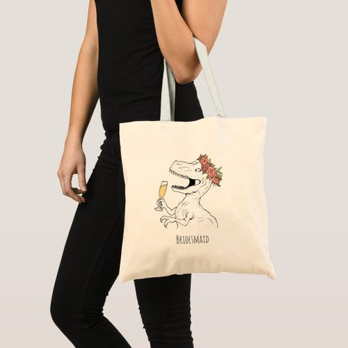 product_image_name-Generic-Tote Bag Wedding Evening Dino Personalized Tout-Tout Unique, haute qualité-1